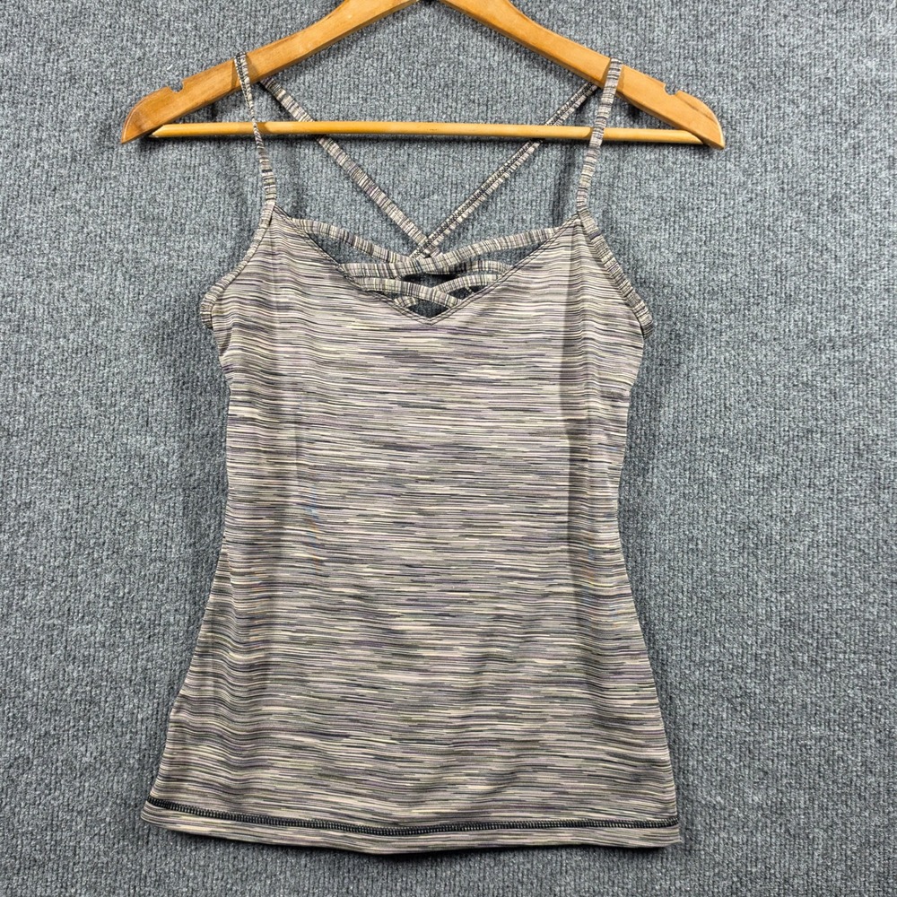 Free People Movement Shirt Womens‎ Small Tank Top Double Take Printed